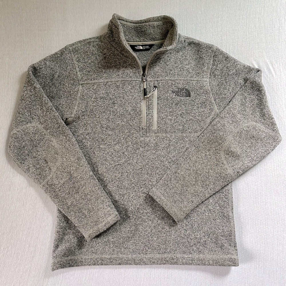 The North Face Men’s 1/4 Zip Pull Over Fleece Jacket Size Small